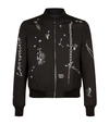 ALEXANDER MCQUEEN PRINTED BOMBER JACKET,P000000000005628151