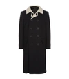 TOM FORD DOUBLE-BREASTED WOOL COAT,P000000000005693825