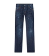 DSQUARED2 DISTRESSED TIDY BIKER JEANS,P000000000005613524