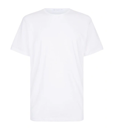 Sunspel Sea Island Cotton-jersey T-shirt In White