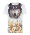 ETRO WOLF FACE GRAPHIC T-SHIRT,P000000000005633584