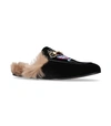 GUCCI VELVET PRINCETOWN LOAFERS,P000000000005625178