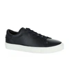 SANDRO LEATHER SNEAKERS,P000000000005683038