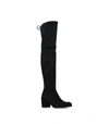 STUART WEITZMAN SUEDE TIELAND OVER-THE-KNEE BOOTS 70,14862924