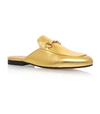 GUCCI LEATHER PRINCETOWN SLIPPERS,P000000000005199073