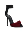 TOM FORD VELVET KNOT SANDALS 105,P000000000005648400