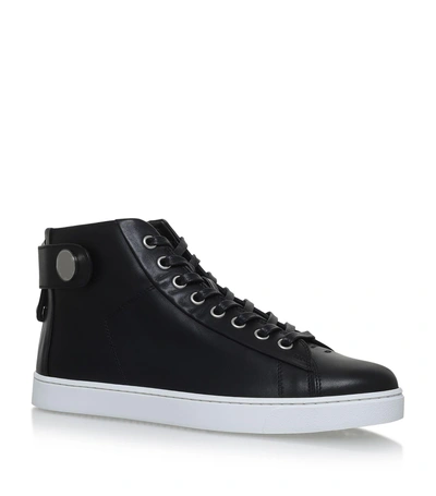 Gianvito Rossi Justin High-top Trainers In Black