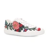 GUCCI FLORAL ACE SNEAKERS,P000000000005363339