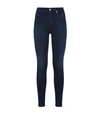 7 FOR ALL MANKIND SUPER HIGH WAIST SKINNY JEANS,P000000000005439867