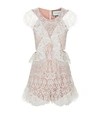 ALEXIS BAR RUFFLE LACE PLAYSUIT,P000000000005625395