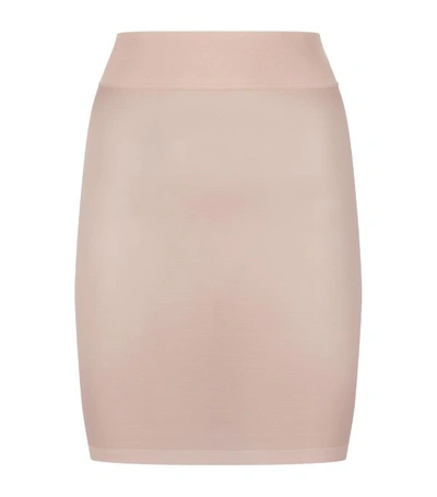 Wolford Sheer Touch Forming Skirt In Nude