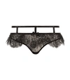 AGENT PROVOCATEUR DAVINAH LACE DIAMANTÉ BRIEFS,P000000000005332569