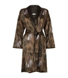 HANRO ADELE SILK dressing gown,P000000000005381937