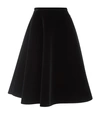 N°21 VELVET FLARE MIDI SKIRT,P000000000005661677