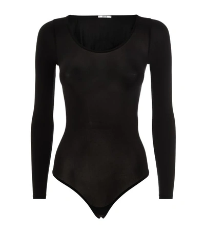Wolford Buenos Aires String Bodysuit In Black