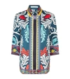 MARY KATRANTZOU RITA SILK SHIRT,P000000000005651226