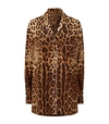 DOLCE & GABBANA LEOPARD PRINT PYJAMA SHIRT,P000000000005458694