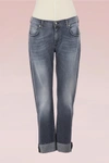 7 FOR ALL MANKIND RELAXED SKINNY PANTS,SDLL850HA/WASHED GREY