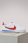 NIKE CLASSIC CORTEZ TRAINERS,807471 103 WHT RED BL