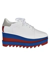 Stella Mccartney Sneak Elyse 75 Platform Sneakers In White