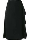 MARNI ruffle detail skirt,GOMAZ13A00TCV1612363860