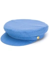 MANOKHI BAKER BOY HAT,MANO153BLUE12390399