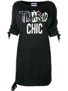MOSCHINO TRASH CHIC T-SHIRT DRESS,J0432543412393941