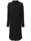 MARNI cowl neck shift dress,ABMAZ27J00TV28512366054