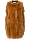 MARNI RABBIT FUR GILET,GLMNE02HU1P020112366048