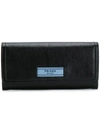 PRADA PRADA ETIQUETTE CONTINENTAL WALLET - BLACK,1MH1322BMU12375710