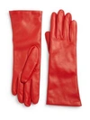 SAKS FIFTH AVENUE WOMEN'S CASHMERE-LINED LEATHER GLOVES,400087714888