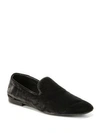 VINCE Bray Velvet Smoking Loafers