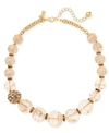 Kate Spade True Colors Collar Necklace In Neutral