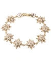 MARCHESA CRYSTAL & IMITATION PEARL FLEX BRACELET