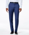 CALVIN KLEIN MEN'S SLIM-FIT WOOL INFINITE STRETCH SUIT PANTS