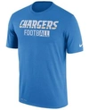 NIKE MEN'S SAN DIEGO CHARGERS ALL FOOTBALL LEGEND T-SHIRT