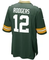NIKE MEN'S AARON RODGERS GREEN BAY PACKERS GAME JERSEY