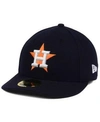 NEW ERA HOUSTON ASTROS LOW PROFILE AC PERFORMANCE 59FIFTY CAP