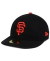 New Era San Francisco Giants Game Authentic Collection On-field 59fifty Fitted Cap In Black