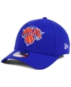 Shop New Era New York Knicks Team Classic 39thirty Cap In Royalblue