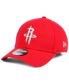 New Era Red Houston Rockets 2023 Nba Draft 9twenty Adjustable Hat In Red