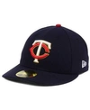 NEW ERA MINNESOTA TWINS LOW PROFILE AC PERFORMANCE 59FIFTY CAP
