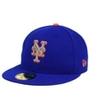 New Era New York Mets Authentic Collection 59fifty Cap In Light Royal
