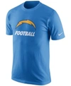 NIKE MEN'S SAN DIEGO CHARGERS FACILITY T-SHIRT