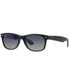 RAY BAN RAY-BAN POLARIZED NEW WAYFARER GRADIENT SUNGLASSES, RB2132 52