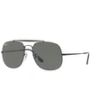 GUCCI RAY-BAN POLARIZED SUNGLASSES, RB3561 THE GENERAL
