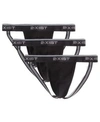 2(X)IST MEN'S COTTON STRETCH JOCK STRAP 3-PACK