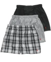 Polo Ralph Lauren 3-pack Cotton Boxers In Bengal Str