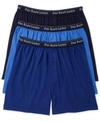 POLO RALPH LAUREN MEN'S UNDERWEAR, CLASSIC KNIT BOXER 3 PACK