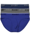 GUCCI 2(X)IST COTTON STRETCH NO SHOW BRIEF 3 PACK